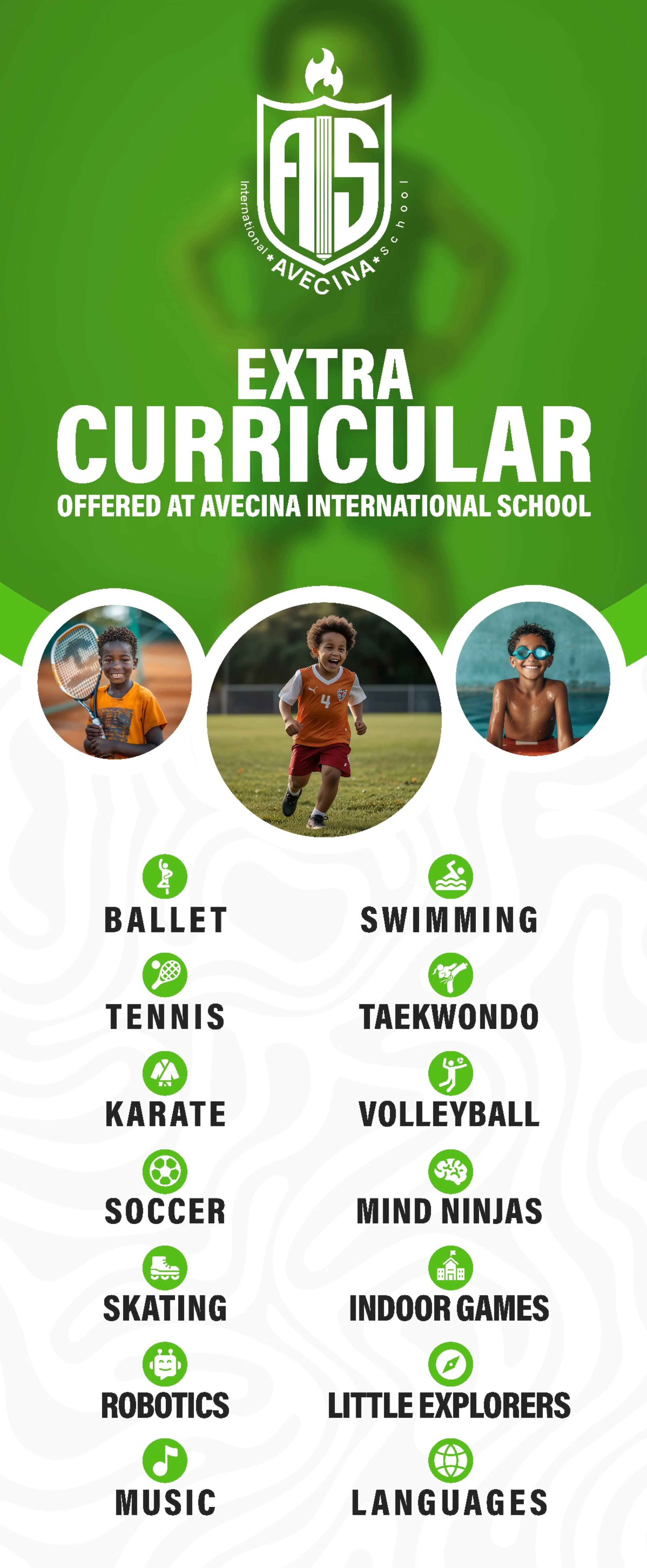 Avecina Extra-Curricular Club Pathways and Co-Curricular Programmes