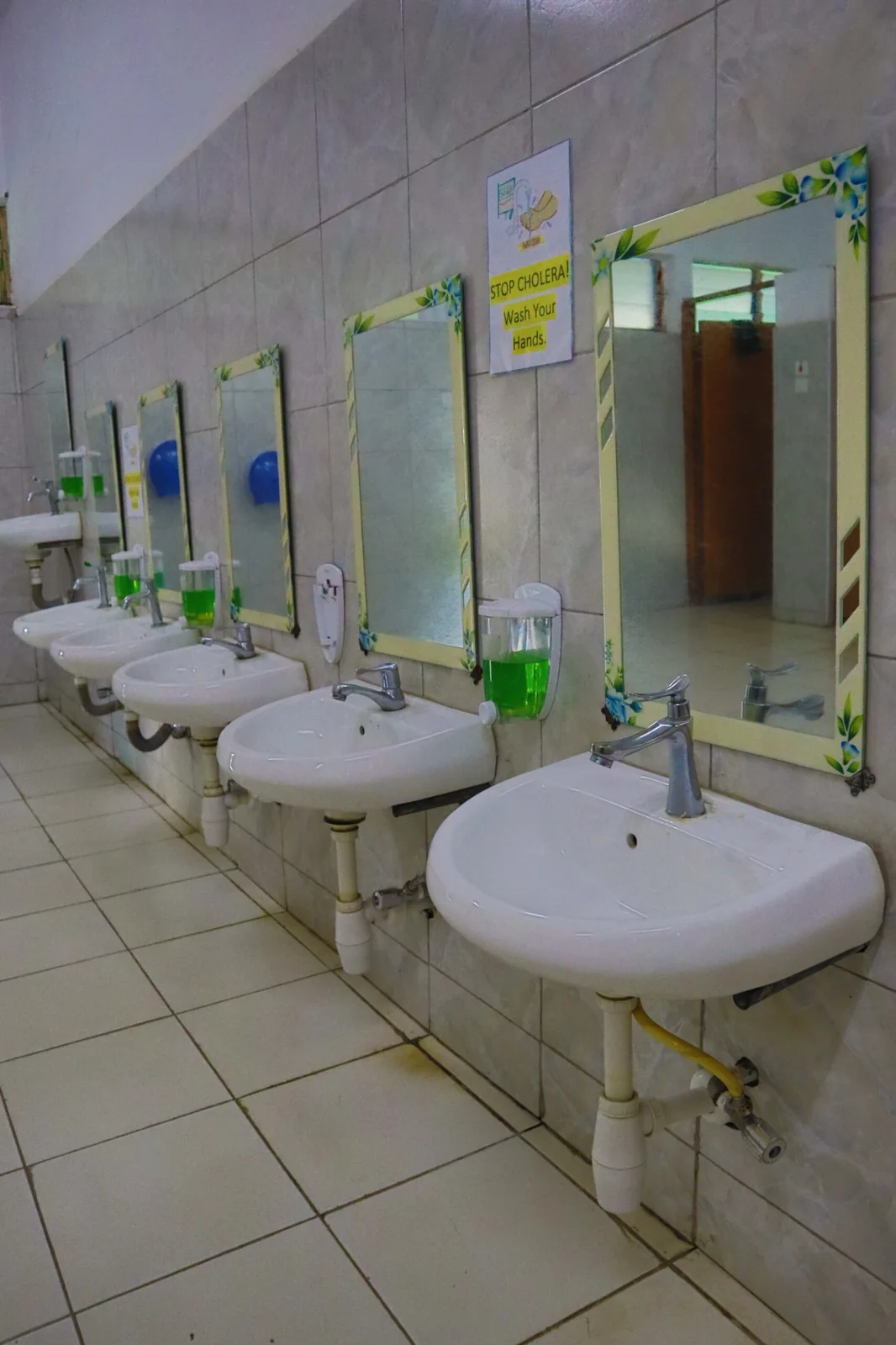 Internal Classroom Washrooms and Child Hygiene Stations