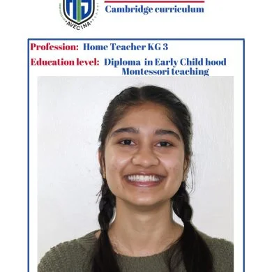 Miss Asma Jivanji - Teacher at Avecina International School