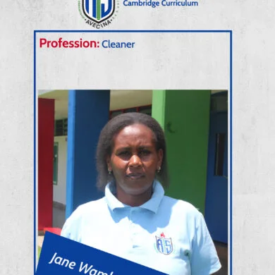 Jane Wambui Ngugi - Sanitation and Hygiene at Avecina
